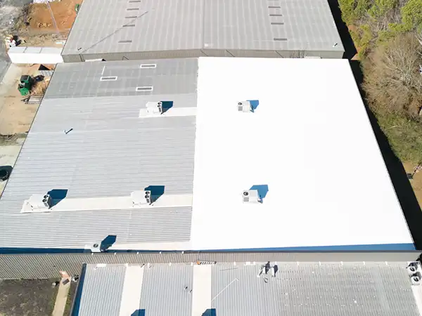 Commercial roof replacement